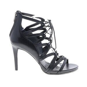 Black Strappy Sexy Heels